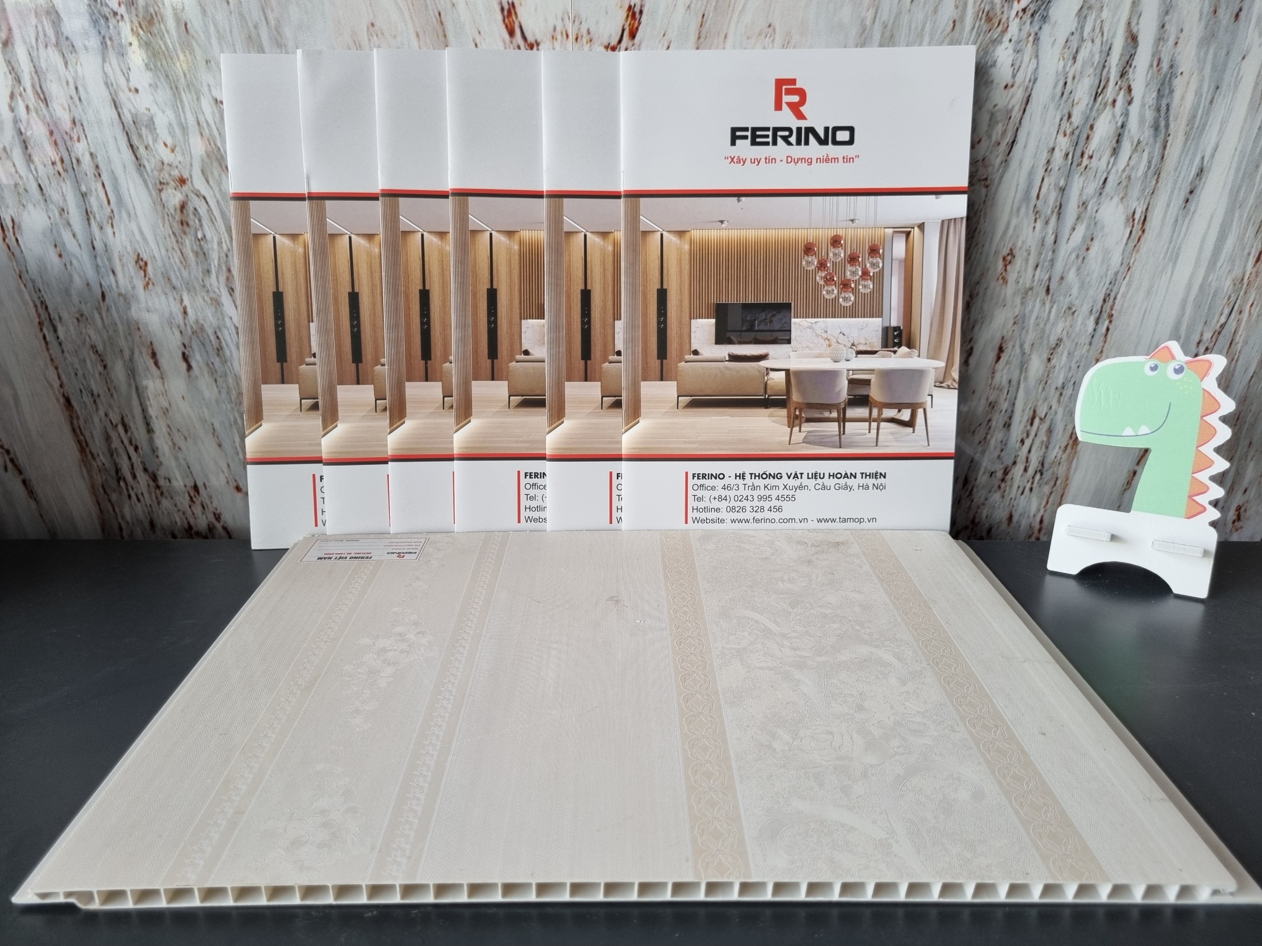 15 nhựa ốp tường pvc nano ferino