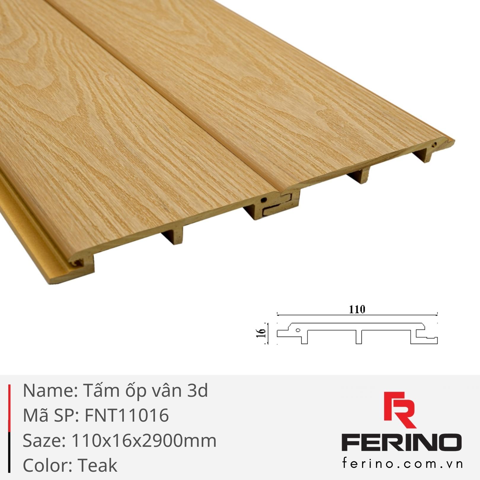Tấm ốp ngoài trời Teak