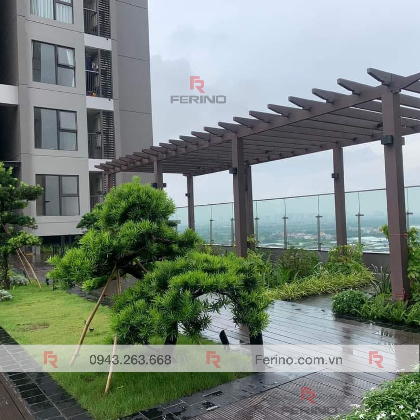 Gỗ Nhựa Ngoài Trời Ferino