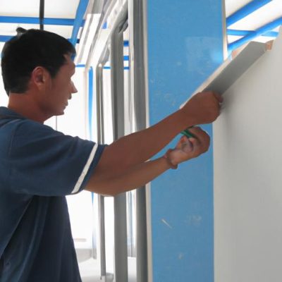 Dạy Cách ốp Tường Nhựa