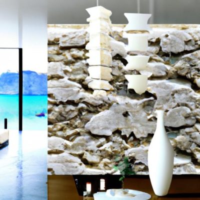 Nhựa ốp Tường Vân đá