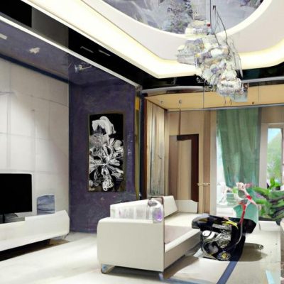 Tấm ốp Tường Trang Trí Phòng Khách