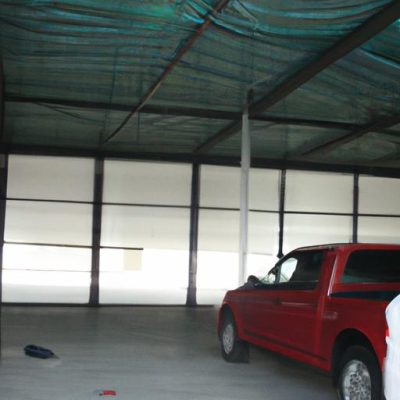 Tấm Poly đặc Ruột Trong Suốt Cho Mái Che Gara