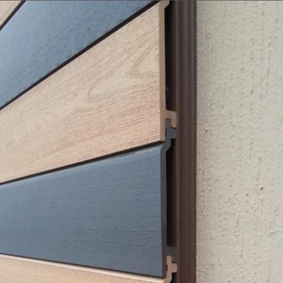 ốp tường gỗ nhựa ngoài trời