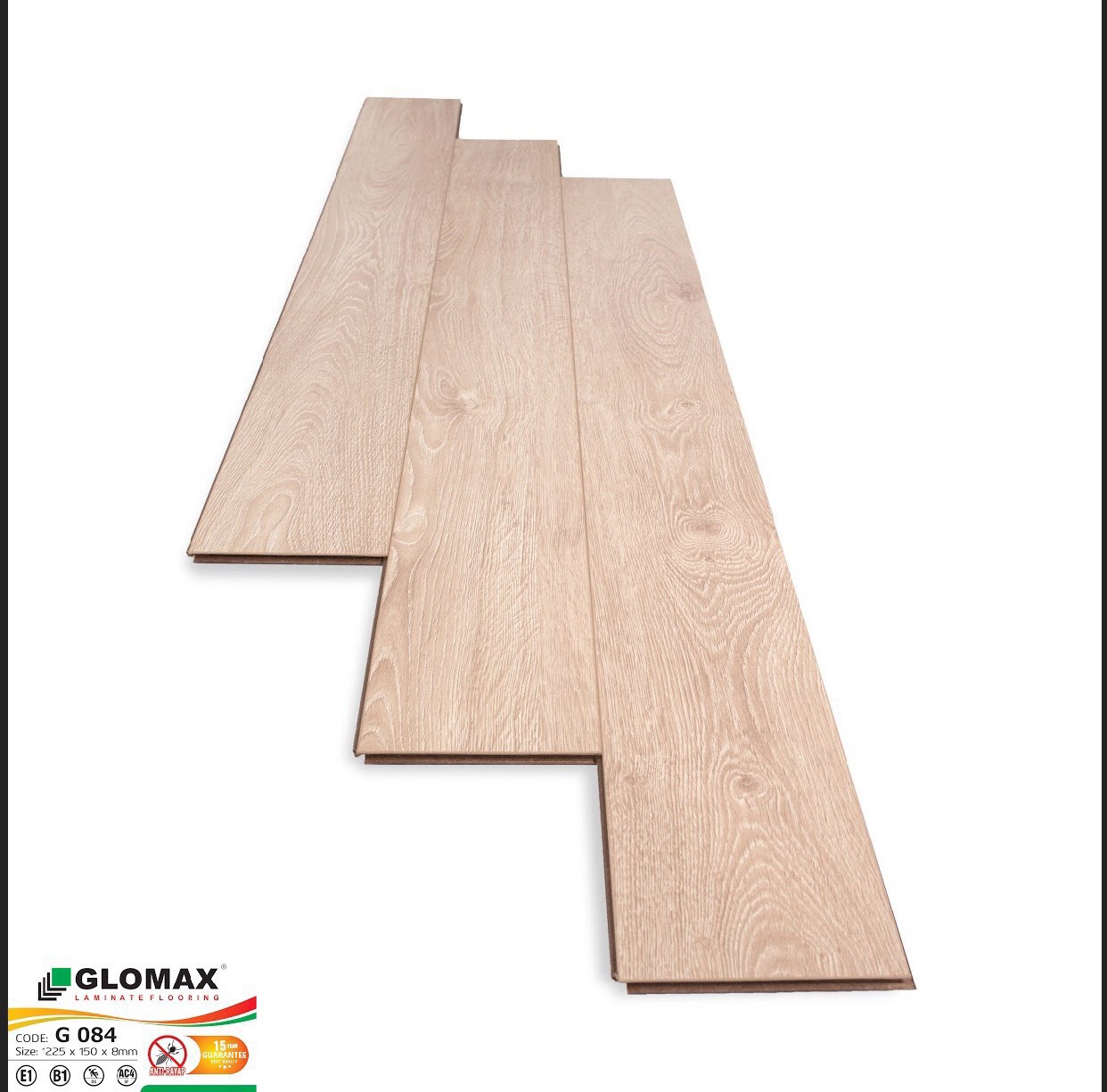 Sàn gỗ Glomax 8mm G084
