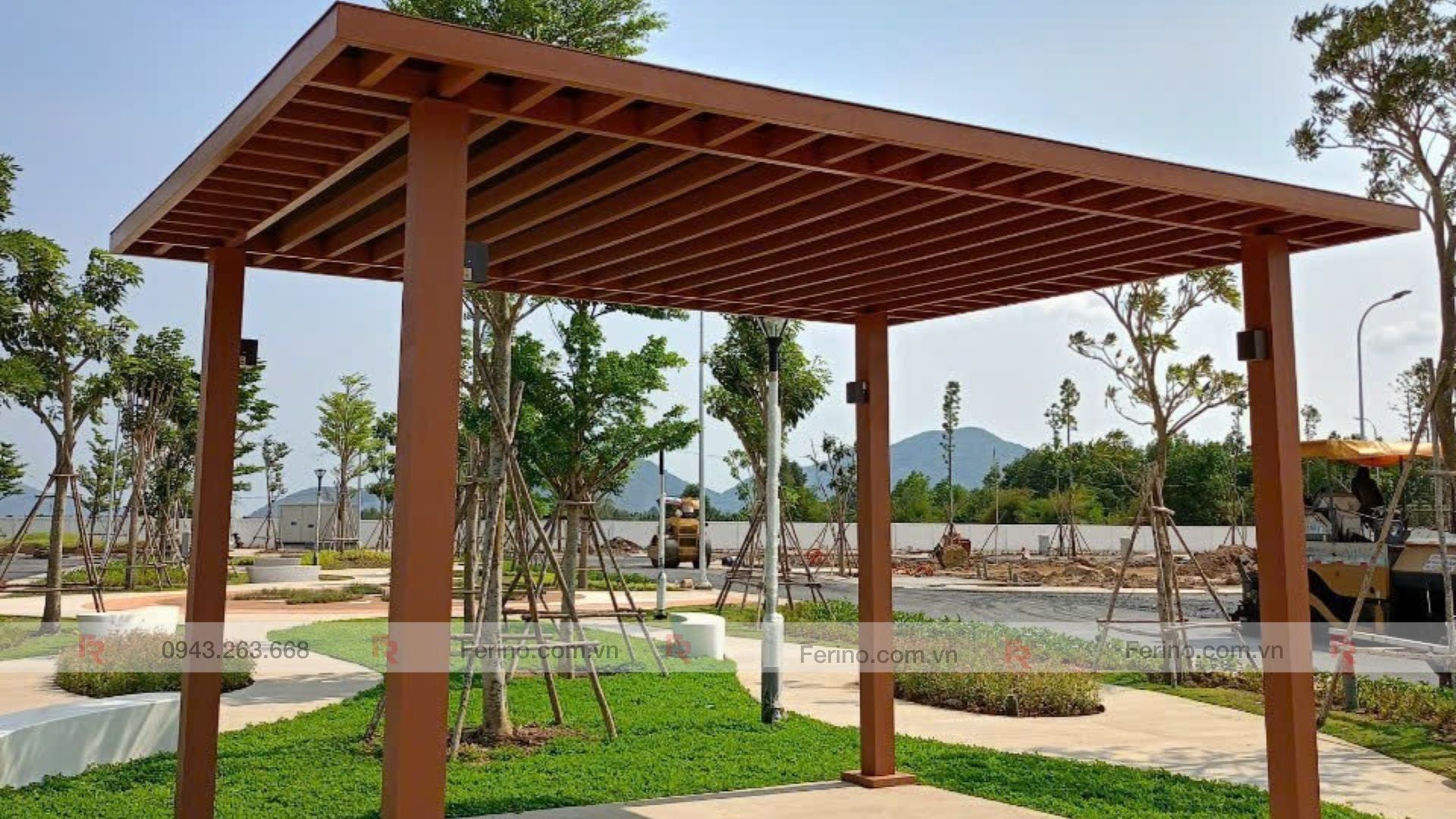 Ứng dụng chòi nghỉ sân vườn trong không gian ngoại thất