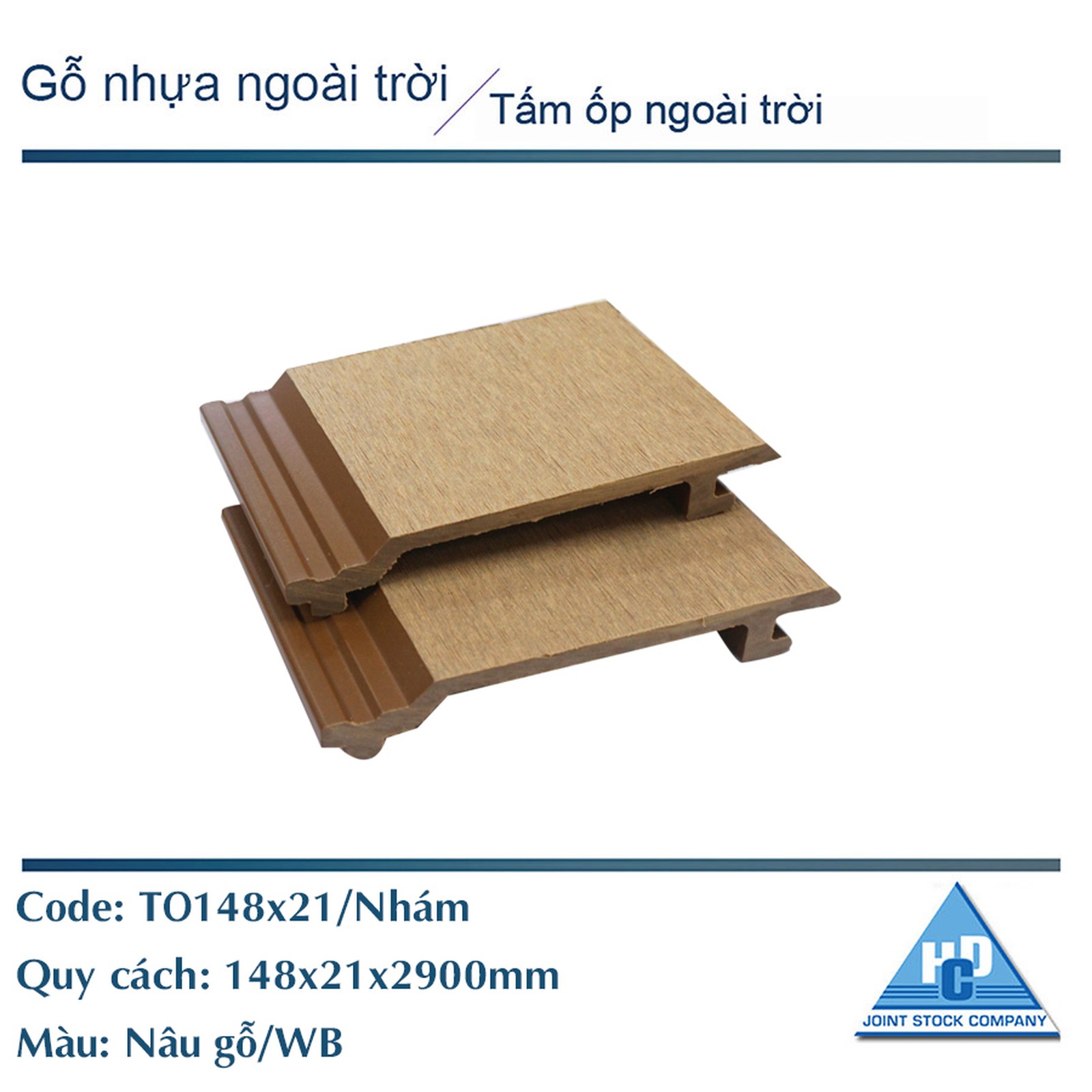 Ứng dụng tấm ốp HDC148-21 cho tường và trần ngoài trời